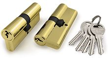 Цилиндровый Fuaro (Фуаро) механизм (100 ZA/60) 1000ZAKey60(25+10+25) PB латунь 5Key