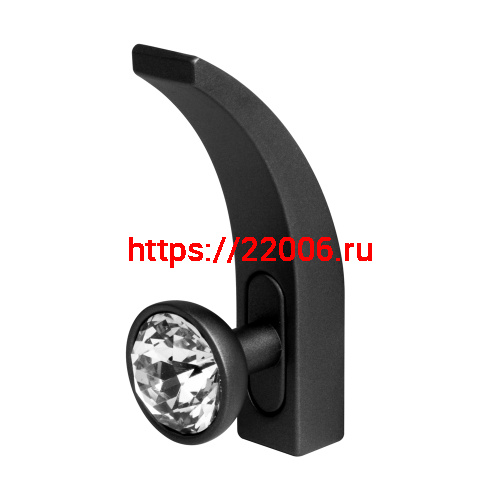 Крючок Ajax (Аякс) настенный MB-LM/K-004 BL черный Крючок Ajax (Аякс) настенный MB-LM/K-004 BL черный