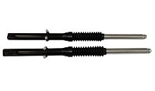 Перо вилки передней Альфа, VORTEX левое/правое, 27 мм ось 10 мм (барабан торм.) (пар)