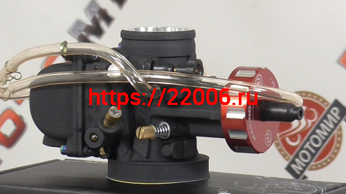 Карбюратор NIBBI Racing PWK38 (YJ), реком.двиг. 400-600 см3 (вход/выход 38 и 63 мм) фото 3