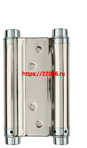 Петля Armadillo (Армадилло) пружинная двусторонняя BH470SS (100*70*1.5) CP (DAS SS 201-4") хром Петля Armadillo (Армадилло) пружинная двусторонняя BH470SS (100*70*1.5) CP (DAS SS 201-4") хром