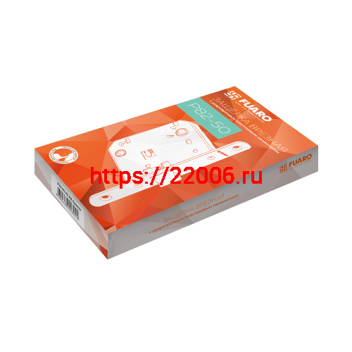 Защелка Fuaro (Фуаро) врезная PLASTP82-50 (P82-50) CP хром фото 2