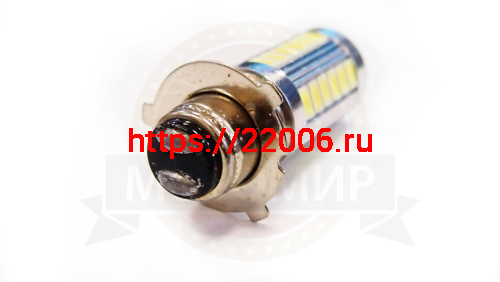 Лампа светодиодная (LED) 12V (P15D-25-3) 35/35W 33SMD фарная (НАБОР) фото 2 Лампа светодиодная (LED) 12V (P15D-25-3) 35/35W 33SMD фарная (НАБОР) фото 2