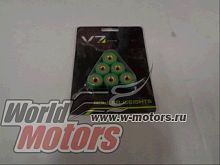 Ролики вариатора 16х13 12 гр. 139QMB (GY6-50) (КОМПЛ.=6шт.)