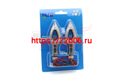 Боковой фонарь светодиодный, треугольный, контурный (ПАРА.)