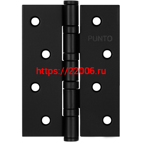 Петля Punto (Пунто) универсальная IN4100U-HD BL (4B/HD 100х70х2.5) черный ПОДВЕС Петля Punto (Пунто) универсальная IN4100U-HD BL (4B/HD 100х70х2.5) черный ПОДВЕС