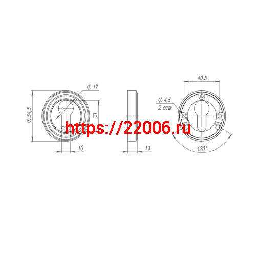 Накладка Punto (Пунто) под цилиндр ET ML ABG-6 зеленая бронза фото 3 Накладка Punto (Пунто) под цилиндр ET ML ABG-6 зеленая бронза фото 3