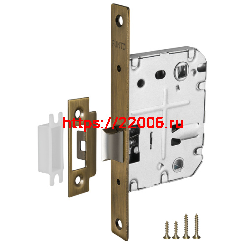 Защелка Punto (Пунто) врезная METL72-50 ( L72-50) ABG зеленая бронза Защелка Punto (Пунто) врезная METL72-50 ( L72-50) ABG зеленая бронза