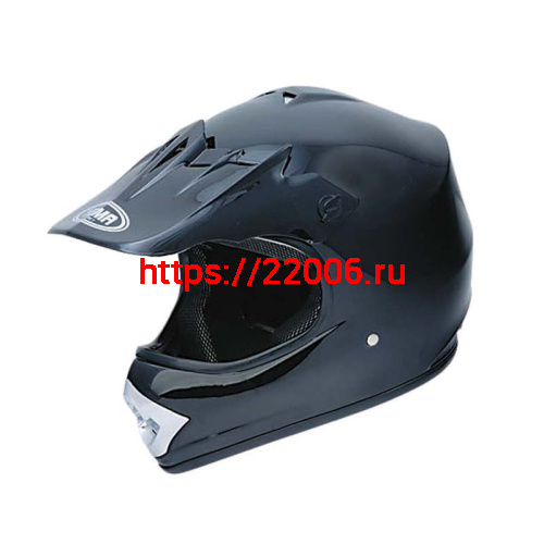 Мотошлем YM-210 KIDS черный (XS) Мотошлем YM-210 KIDS черный (XS)