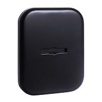 Накладка Fuaro (Фуаро) на сувальдный замок ESC.S-auto.TRD/K.486-S с авт.шторками BL-24 черный (1шт.)