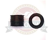 Муфта Тайга (переходник карбюратора резиновый) С40500009 (Прямая)