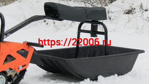 Мотобуксировщик компактный БЕЛКА - 8+ л.с. фото 3 Мотобуксировщик компактный БЕЛКА - 8+ л.с. фото 3