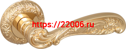 Ручка Fuaro (Фуаро) раздельная R.SM58.BRILLIANT (BRILLIANT SM) GOLD-24 золото 24К Ручка Fuaro (Фуаро) раздельная R.SM58.BRILLIANT (BRILLIANT SM) GOLD-24 золото 24К