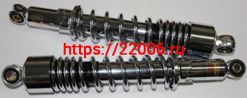 Амортизатор Ява хром 335мм 350 d 10/12 Амортизатор Ява хром 335мм 350 d 10/12