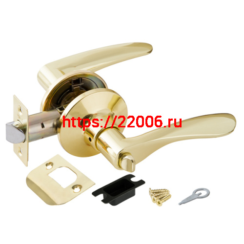 Ручка Punto (Пунто) защелка DK620 PB-BK (6020 PB-B) (фик.) золото Ручка Punto (Пунто) защелка DK620 PB-BK (6020 PB-B) (фик.) золото