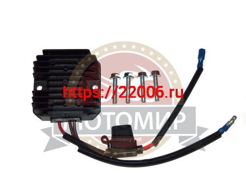 Комплект электрооборудования для 2V78F-2 3А, 36Вт, 12В, для ЭЛ стартера, выпрямитель фото 2