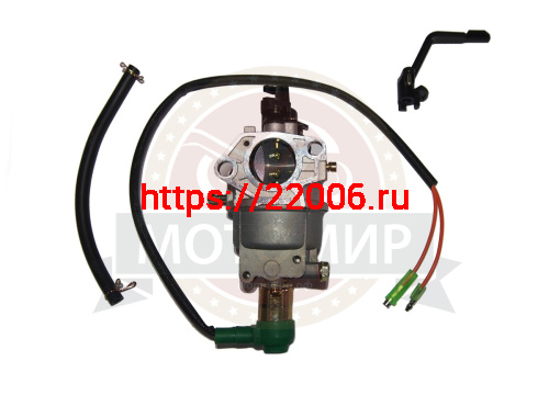 Карбюратор 188F для бензогенератора с эл. клапаном