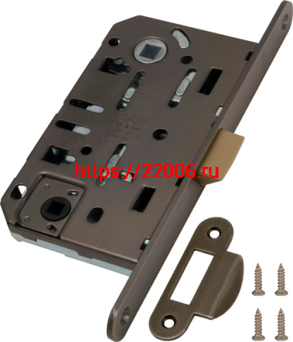 B01102.50.12.567 AGB (АГБ) Защелка врезная WC (антич. бронза) MEDIANA EV. (инд.упак+B01000.13) фото 3 B01102.50.12.567 AGB (АГБ) Защелка врезная WC (антич. бронза) MEDIANA EV. (инд.упак+B01000.13) фото 3