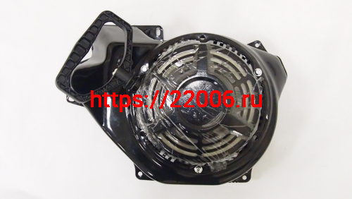 Стартер LIFAN 182F/188F/190F/192F в сборе, с кожухом