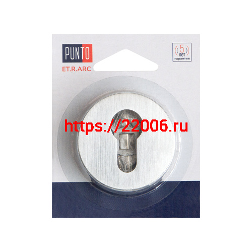 Накладка Punto (Пунто) под цилиндр ET.R.ARC.R52 (ET ARC) SSC-16 сатин.хром фото 2