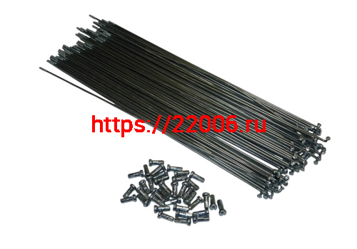 Спицы велосипедные с ниппелем 142мм (компл.-144шт) Спицы велосипедные с ниппелем 142мм (компл.-144шт)