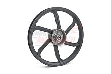 Обод 17" задний литой черный,под колодки 110 мм, подш.6301 (под ось d12;1,6"х17") КТ50 SIGMA SPORT (WM)