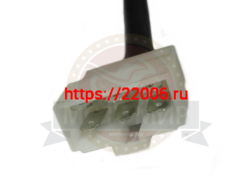 Реле регулятор 6 конт. 3х фазный с проводом Динго Т150 большой разъем Линхай400 фото 3