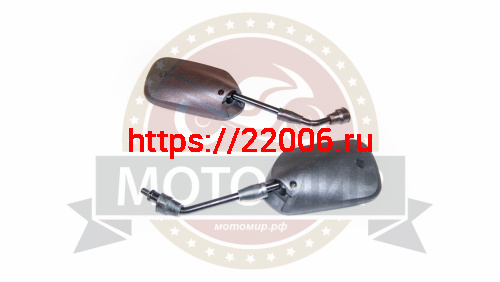 Зеркала (036) d8 пласт.черные (нов) фото 2