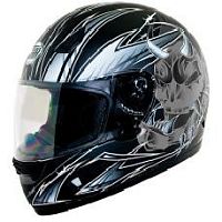 Мотошлем THH TS-38 №5  black/gray  (M)