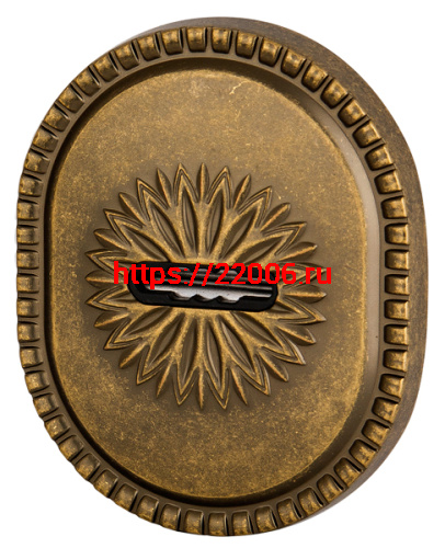 Накладка Armadillo (Армадилло) на сувальдный замок ESC.S-auto.CL/OV (PS-DEC CL / ATC Protector 1) OB-13 античная бронза Накладка Armadillo (Армадилло) на сувальдный замок ESC.S-auto.CL/OV (PS-DEC CL / ATC Protector 1) OB-13 античная бронза