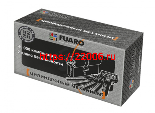 Цилиндровый Fuaro (Фуаро) механизм R600/60 mm (25+10+25) PB латунь 5 кл. фото 3 Цилиндровый Fuaro (Фуаро) механизм R600/60 mm (25+10+25) PB латунь 5 кл. фото 3