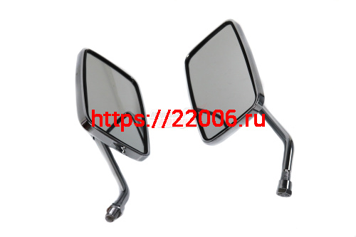 Зеркала (004) квадр. хром крепление по центру (в уп. 50 пар) Зеркала (004) квадр. хром крепление по центру (в уп. 50 пар)