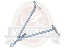 Дышло 1 для саней волокуш с демпфером (сани 1200-1650)