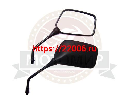 Зеркала (043) d10 пласт. (плоские прямоуголные) (кол-во в упак. 50 пар.) Зеркала (043) d10 пласт. (плоские прямоуголные) (кол-во в упак. 50 пар.)