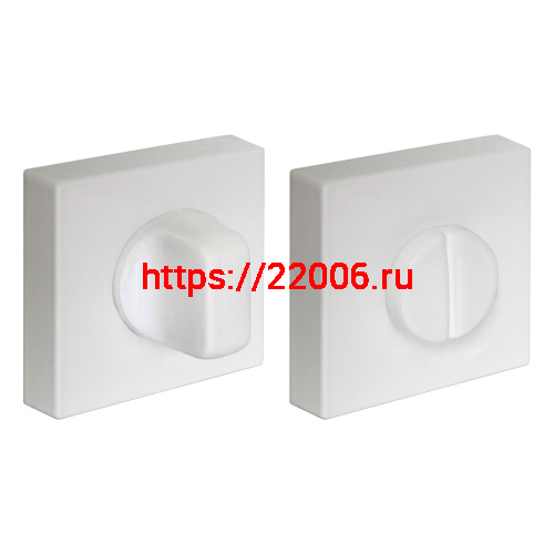 Ручка Fuaro (Фуаро) поворотная BK6.K.DM51 (BK6 DM) WH-19 белый