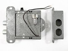 ПОЛИС 12М Замок электромеханический накладной с блокировкой