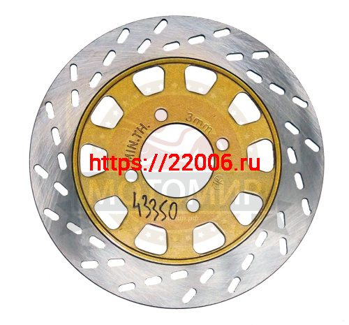 Диск тормозной задний (200х49) (отв 4)  ATV HAMMER2 (7-5)