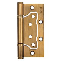 Петля Punto (Пунто) универсальная без врезки IN4200W CF (200-2B 100x2,5) кофе