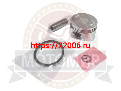 Поршень 57,40 мм 4 такт.скутер 157QMJ (GY6) (кольца, палец d15мм, стопор. кольца) (НАБОР) Поршень 57,40 мм 4 такт.скутер 157QMJ (GY6) (кольца, палец d15мм, стопор. кольца) (НАБОР)
