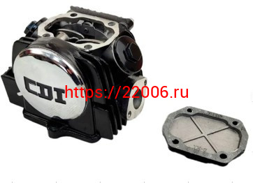 Головка цилиндра в сборе 154FMH, TTR125 d-52.4mm (распредвал, клапана, крышки, коромысла) TMMP Головка цилиндра в сборе 154FMH, TTR125 d-52.4mm (распредвал, клапана, крышки, коромысла) TMMP