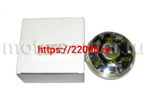 Вариатор 152QMI 157QMJ 125/150сс в сборе (ролики) SEE Вариатор 152QMI 157QMJ 125/150сс в сборе (ролики) SEE
