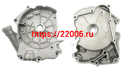 Крышка картера правая с маслозаливной горловиной 152QMI/157QMJ 125/150сс