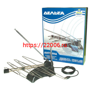 Дельта К331.03 антенна комнатная широкополосная Дельта К331.03 антенна комнатная широкополосная