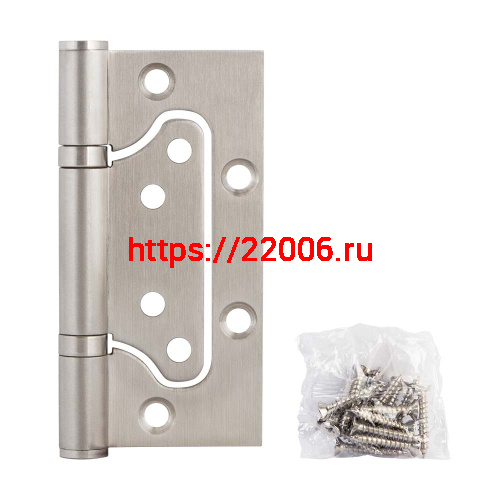 Петля Fuaro (Фуаро) из нержавейки универсальная без врезки IN4500W INOX 304 (500-2BB 100x2,5) фото 2 Петля Fuaro (Фуаро) из нержавейки универсальная без врезки IN4500W INOX 304 (500-2BB 100x2,5) фото 2