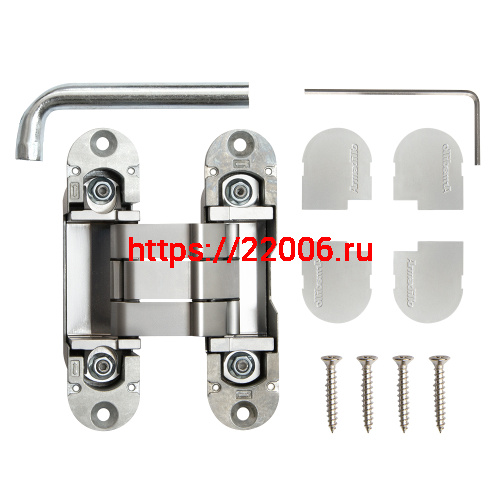 Петля Armadillo (Армадилло) скрытой установки U3D8000.VPG SC мат. хром TECH фото 3