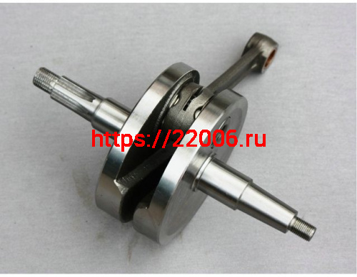 Коленвал Муравей нового образца (шлицы) Коленвал Муравей нового образца (шлицы)