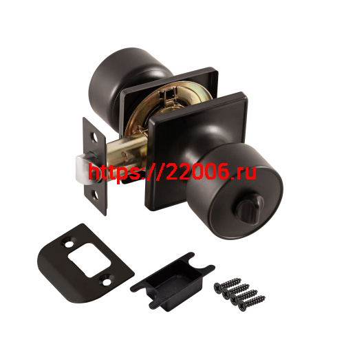 Ручка Punto (Пунто) защелка DK772/BL BL-BK (фик.) черный Ручка Punto (Пунто) защелка DK772/BL BL-BK (фик.) черный