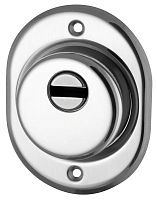 Броненакладка Armadillo (Армадилло) на ЦМ/сквозн. крепл. (от вырывания, 33 мм) ET/ATC-Protector 2-33CP-8 Хром box