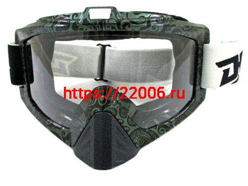 Очки 815-67 оправа зеленая в крапинку с защитой носа,линза прозрачная Очки 815-67 оправа зеленая в крапинку с защитой носа,линза прозрачная