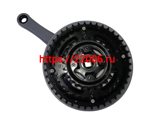 Шатуны 24/34/42Тх170мм, под квадрат, алюминий, серебристые ( ETCW-14) фото 2 Шатуны 24/34/42Тх170мм, под квадрат, алюминий, серебристые ( ETCW-14) фото 2